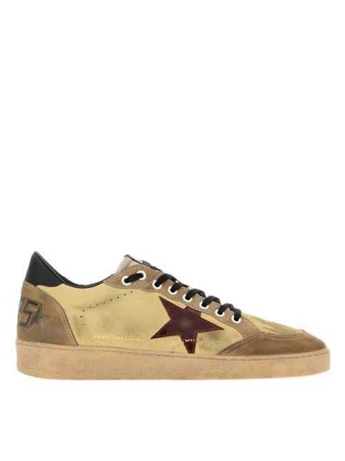 Ball Star sneakers Giallo Multicolor suede Golden Goose | GMF00117.F008741.20398YELLOW/TOBACCO/BEIGE/BURGUNDY/
